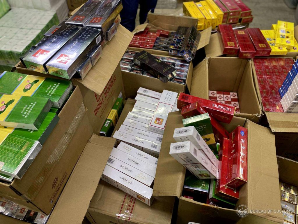 Illegal Chinese Cigarettes