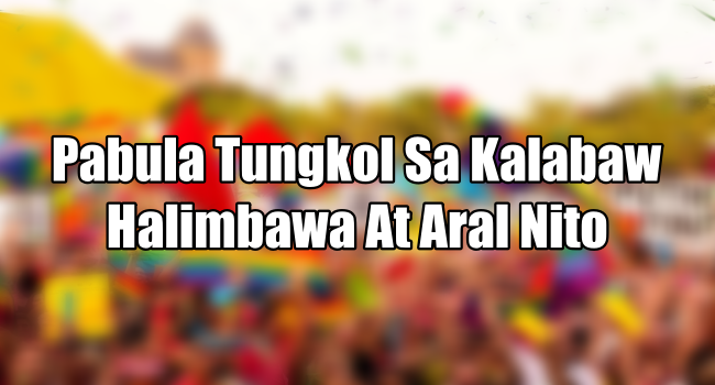 Pabula Tungkol Sa Kalabaw Halimbawa At Aral Nito