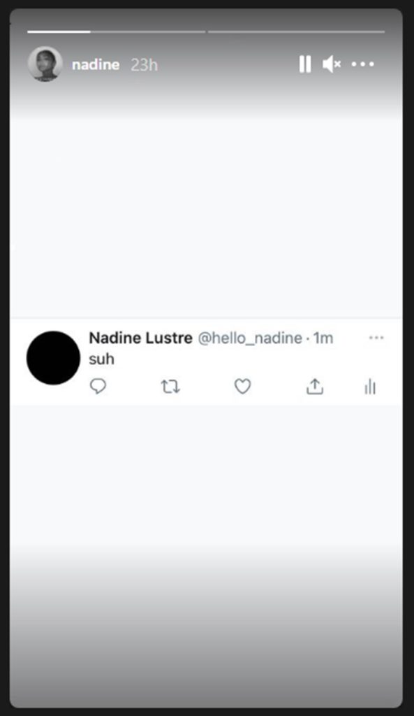 nadine lustre post