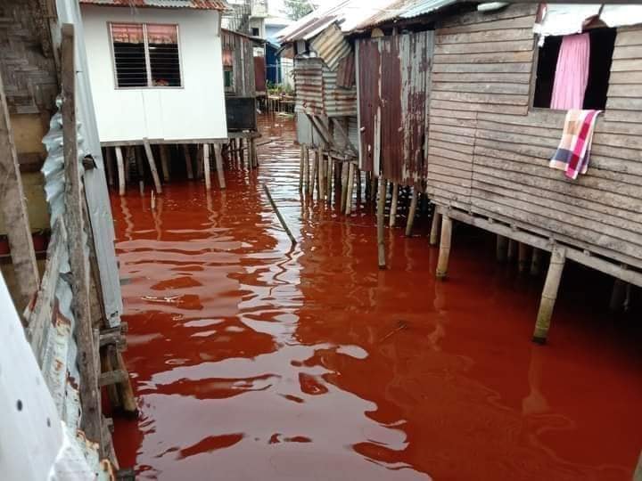 Ozamiz Reddish Waters
