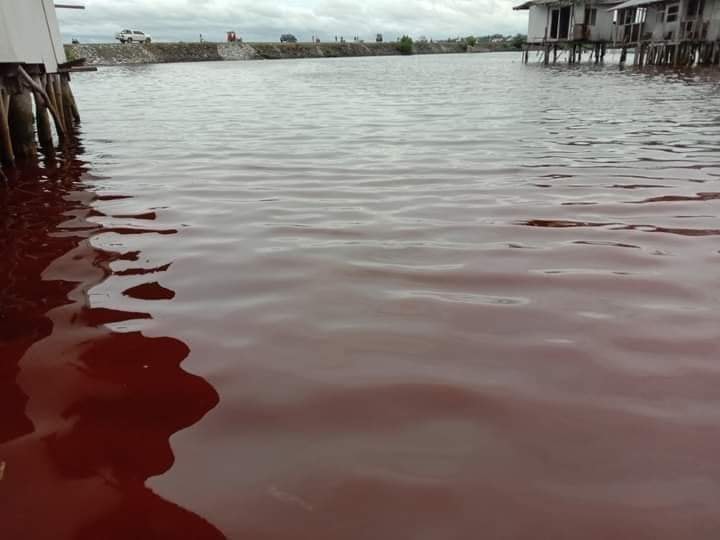 Ozamiz Reddish Waters