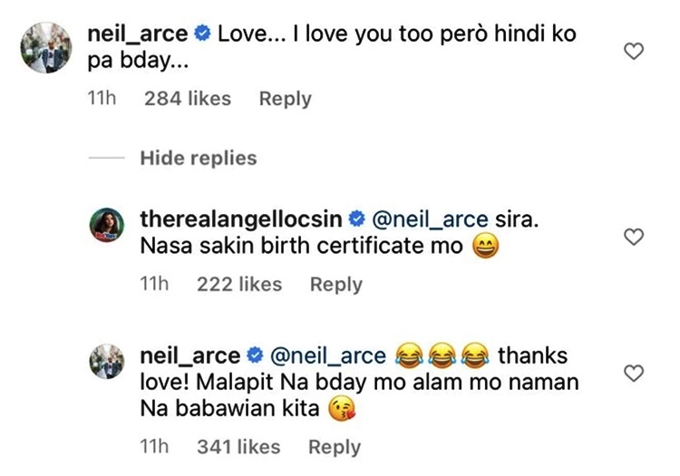 Angel Locsin Neil Arce