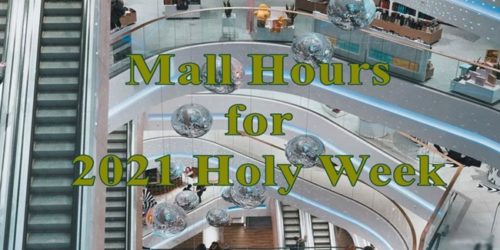 Holy Week 2021 Mall