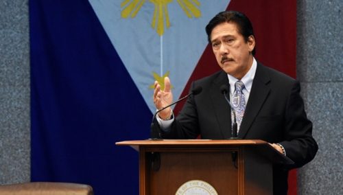 Senate President Tito Sotto