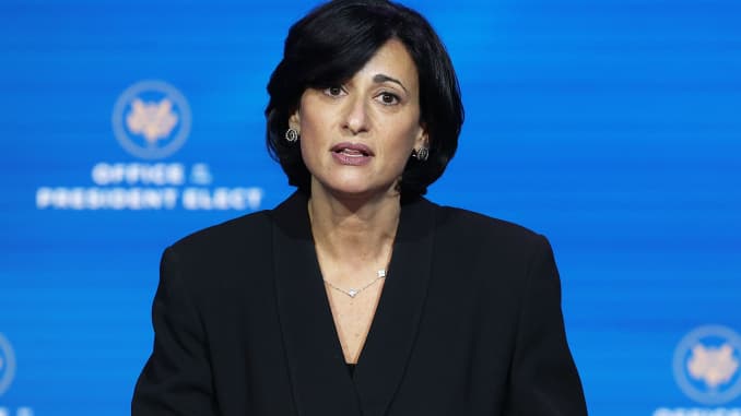 US Health Officer Rochelle Walensky