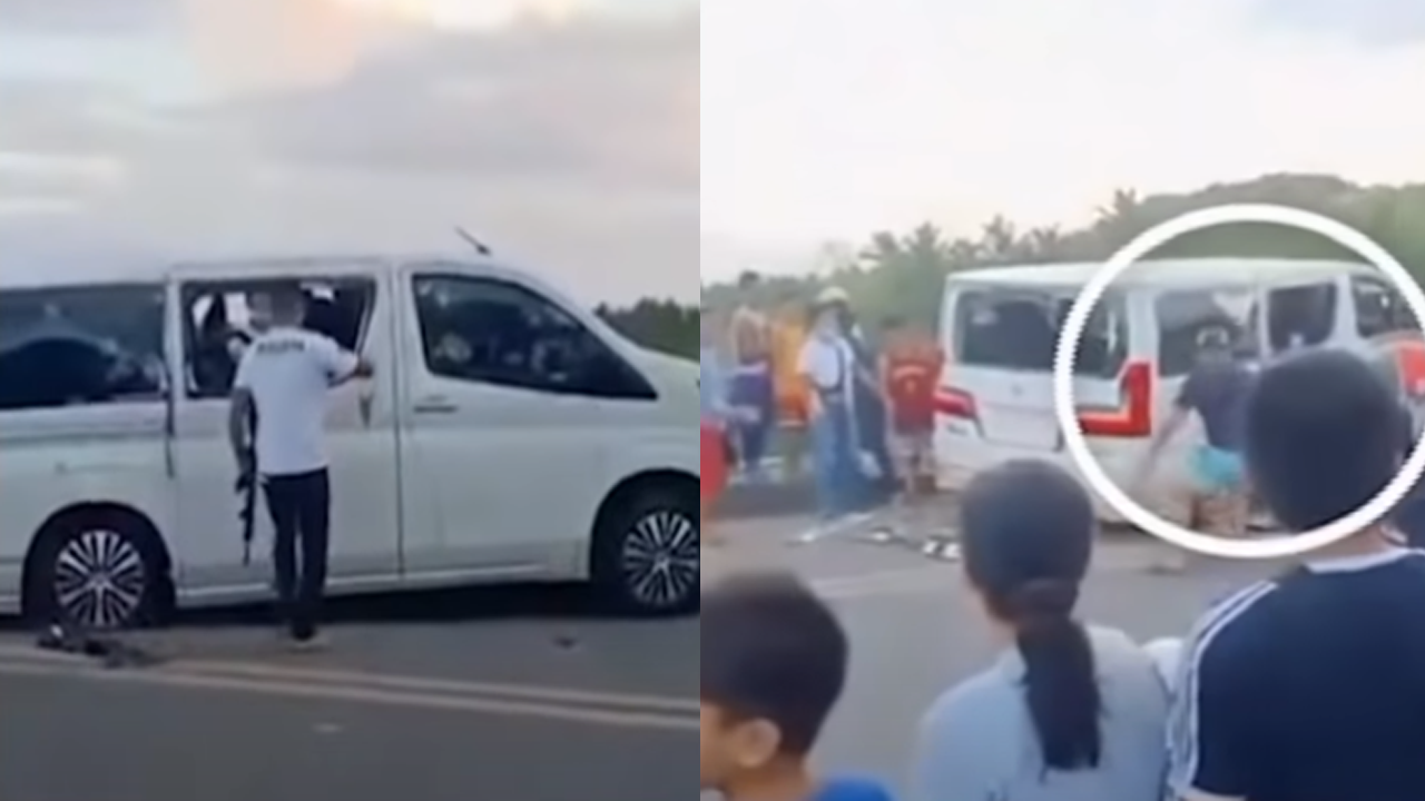 VIDEO: Calbayog Mayor’s Vehicle Shot Several Times After Hitting Bridge