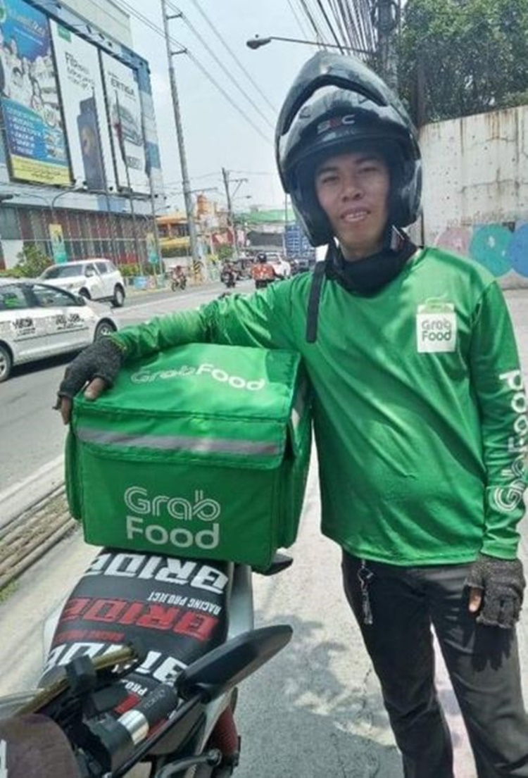 Delivery Rider Ph Former Delivery Rider Works Hard to Support Study & Now Working as Cop