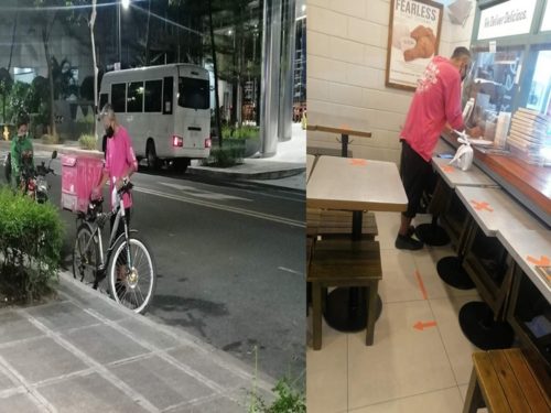 Elderly Delivery Employee