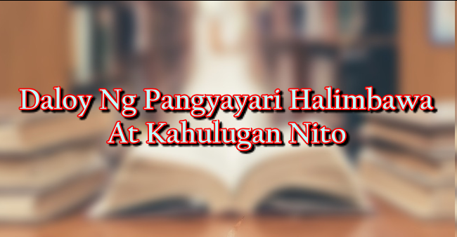 Daloy Ng Pangyayari Halimbawa At Kahulugan Nito