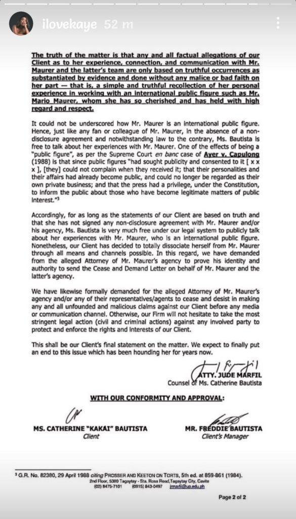 kakai bautista statement 