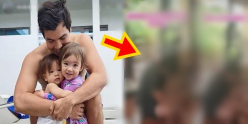 Erwan Heussaff, Thylane Katana Bolzico, Dahlia Amelie 1