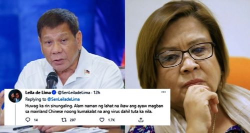 President Duterte, Leila De Lima