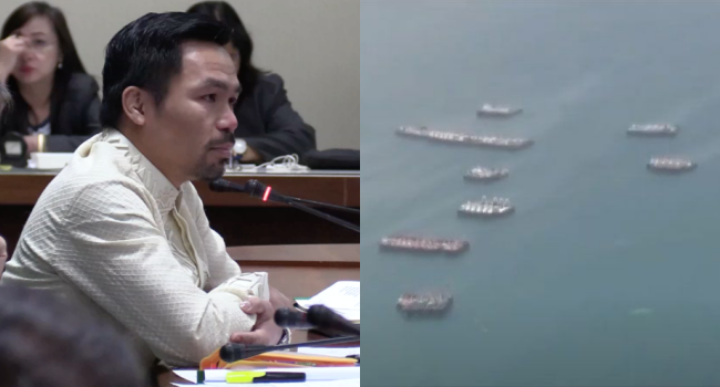 Pacquiao Speaks Against China Vessels In West PH Sea