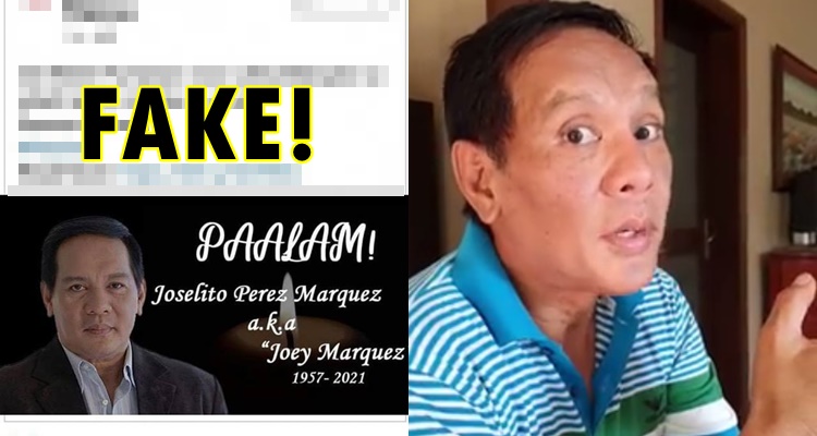 Joey Marquez Death Hoax: Veteran Comedian Reacts Through This Video