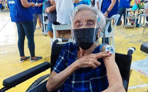 101-Year-Old Woman in Leyte