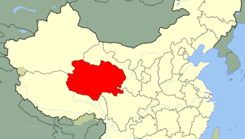 Qinghai province in China