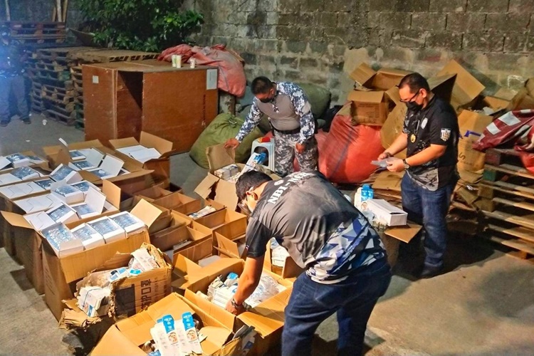 Authorities Seized Fake Face Shields at Warehouse in Parañaque City