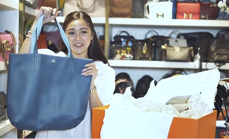 Kim Chiu shows collection of luxury bags, including an Hermes