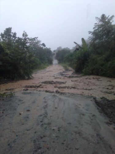 Several Towns in Davao Oriental Experience Flooding Due to Crising