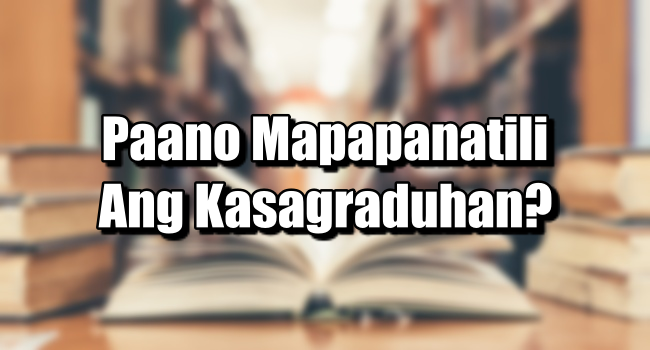 Paano Mapapanatili Ang Kasagraduhan – Halimbawa