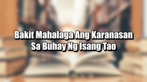 Bakit Mahalaga Ang Karanasan Sa Buhay Ng Isang Tao