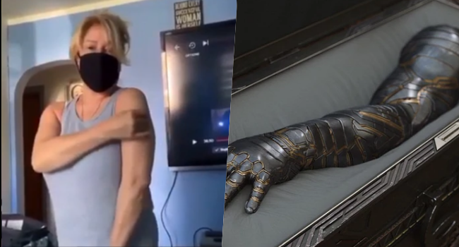 Lady Thinks Vaccine Gave Her Magnetic Arm, Says Chip Was Implanted