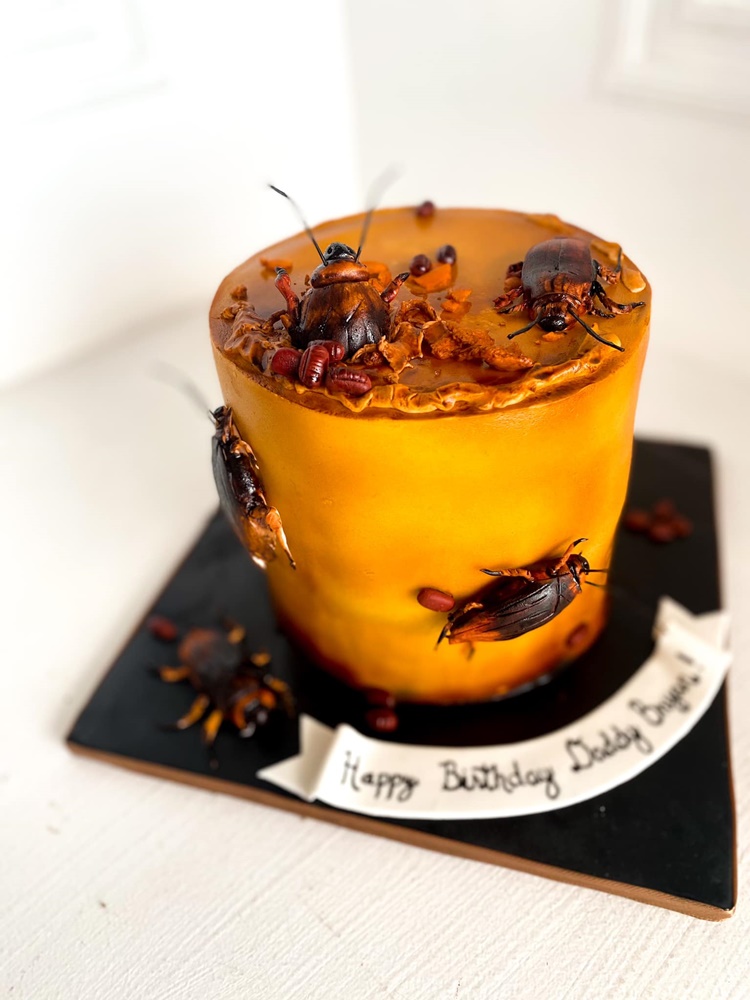 IPIS CAKE: Lady Netizen Makes Cockroach-Themed Cake