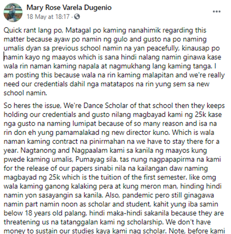 Transfer Credentials