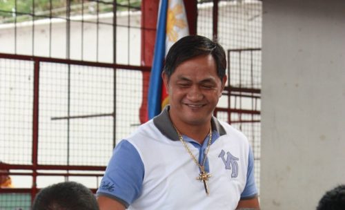 Batangas Town Mayor Larry Alilio