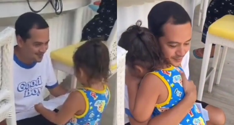 John Lloyd Cruz Receives Surprise From Son, Netizens Are Touched