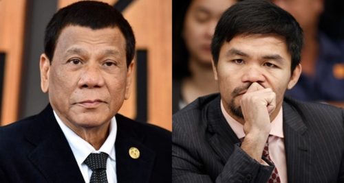 President Duterte Manny Pacquiao