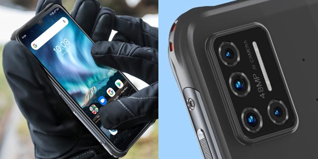 Cas de protection f. UMIDIGI Bison X10 + écouteurs phone parachoque