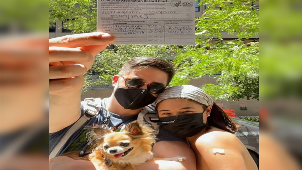 Yam Concepcion Fully Vaccinated