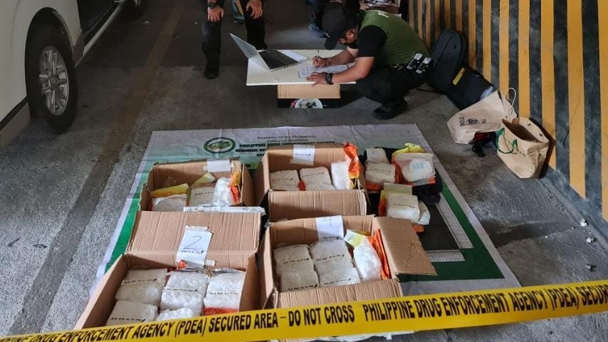 Chinese National Seized with Illegal Drugs Worth P258.4 Million in Manila