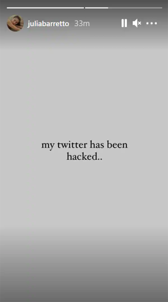 Julia Barretto’s Twitter Account