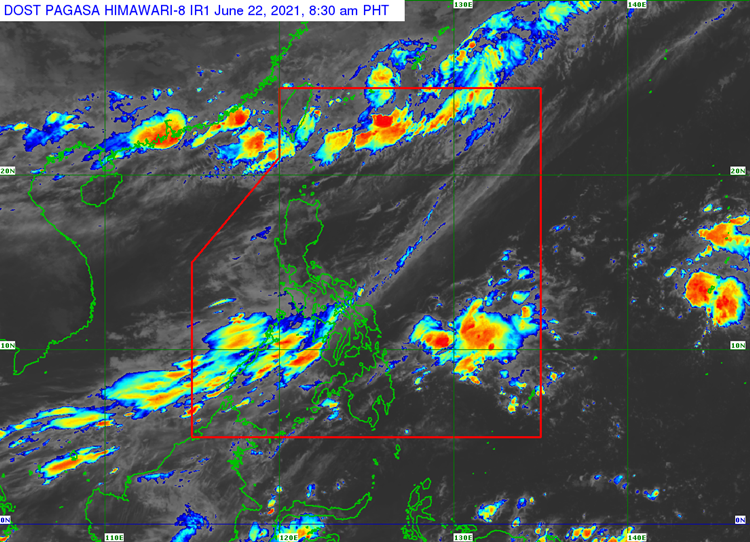 Pagasa Habagat To Bring Cloudy To Rainy Conditions Over Most Parts Of Ph