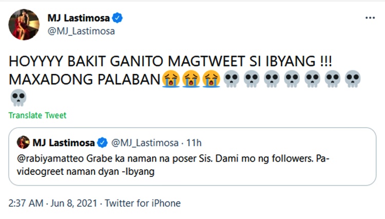 rabiya mateo tweet