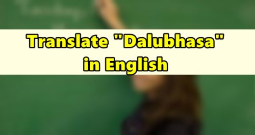 Dalubhasa in English