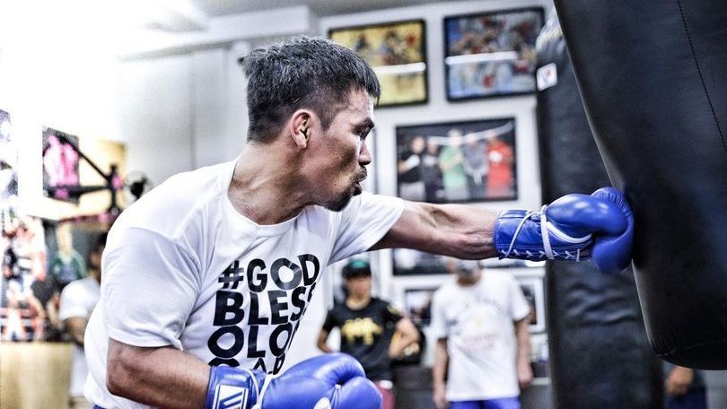Manny Pacquiao Sparring