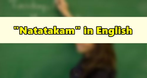 Natatakam in English