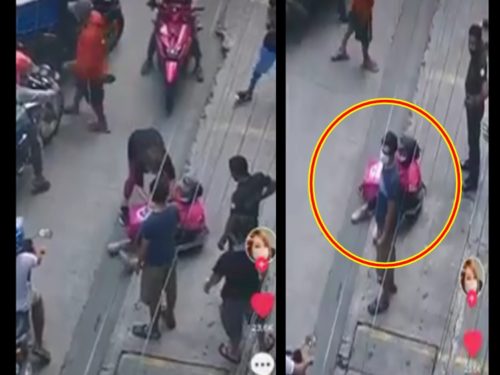 Lady Food Panda Biker