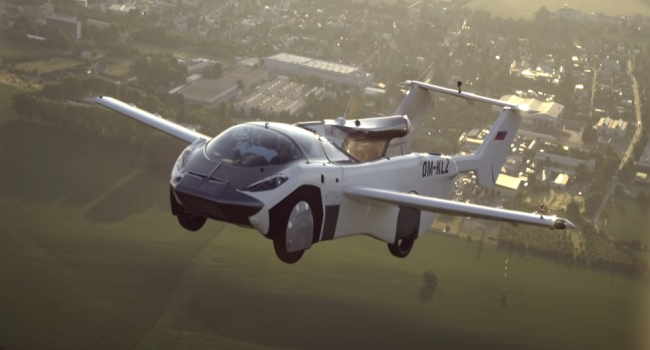 Flying Car Soars Sky, Makes Historical Test Drive In Clouds