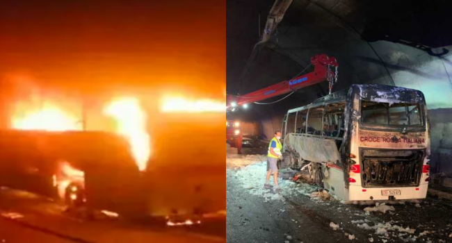Hero Driver Rescues 25 Children From Burning Bus Before Explosion