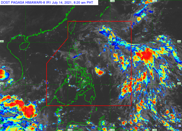 PAGASA Says LPA To Bring Cloudy Conditions & Scattered Rains Over Parts ...