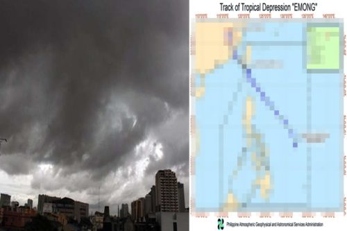 Tropical Depression Emong