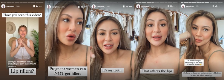 sam pinto ig stories