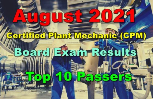 Certified Plant Mechanic CPM