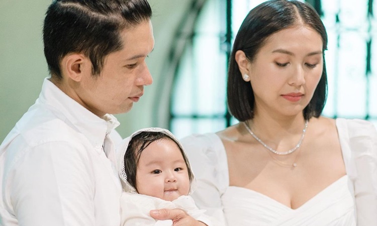 Liz Uy, Raymond Racaza's Son Matias Gets Baptized (Photos)