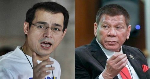 Mayor Isko Moreno, President Rodrigo Roa Duterte