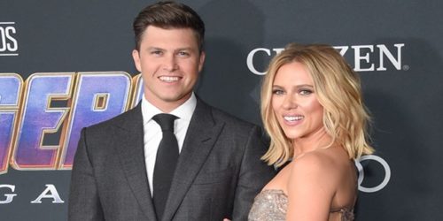 Scarlett Johansson, Colin Jost 1